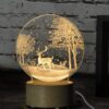 Cute Jellyfish Lamps Romantic LED Touch Children Lights Bedroom Decoration Valentines Day Gift Night Light