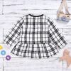 Long-sleeved Dresses Two-piece Children's Baby Small Incense Wind Suit