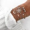 Bohemian Bracelets & Bangles Set Vintage Bead Boho Charm Bracelet For Women Jewelry Accessories Pulseras Mujer Bijoux Femme