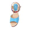 Floral high heel women sandals