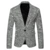 Men's New Fashion Individual Casual Suit