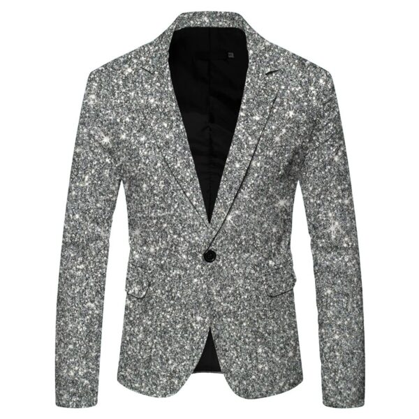 Men's New Fashion Individual Casual Suit