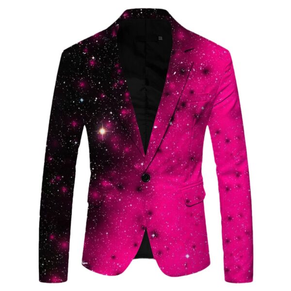 Men's New Fashion Individual Casual Suit