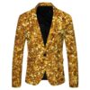 Men's New Fashion Individual Casual Suit