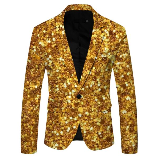Men's New Fashion Individual Casual Suit