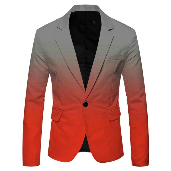 Men's New Fashion Individual Casual Suit