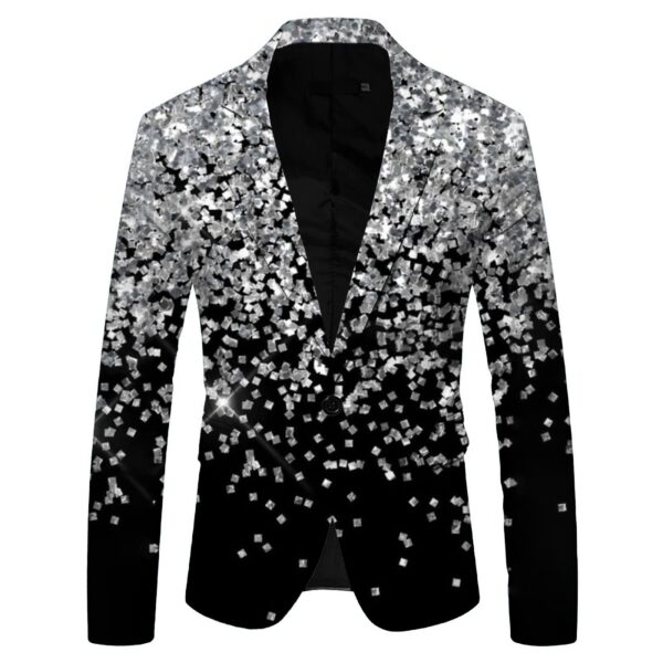Men's New Fashion Individual Casual Suit