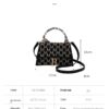 High-grade Portable R Letter Small Square All-match Messenger Bag