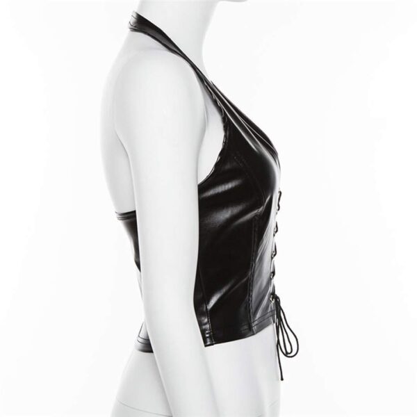 British Halter Cut-out Strap Underwear