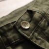 Men's ripped embroidered jeans