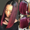 1B-99J Colored Bob Human Hair Wig