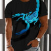 Printed Casual Short-sleeved T-shirt For Men