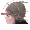 Straight 360 Lace Frontal Wig Human Hair