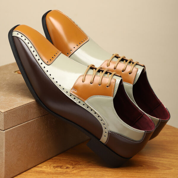 Men's Trendy Non-slip Breathable Leather Shoes