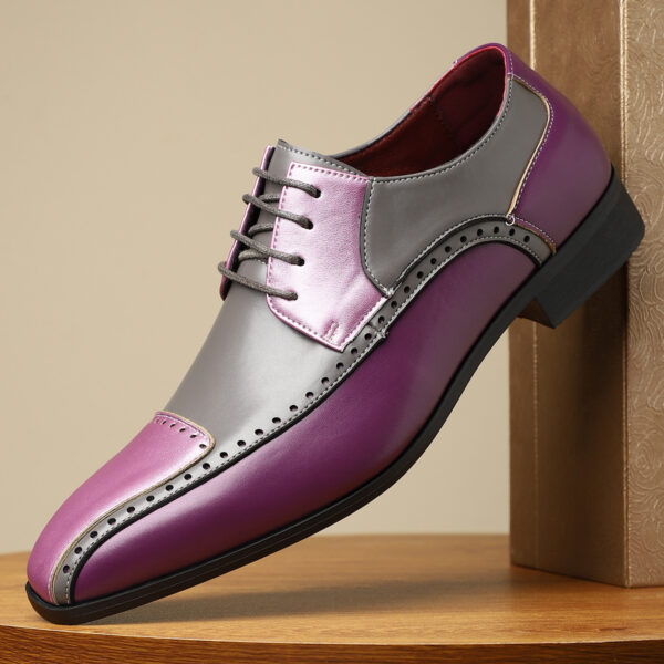 Men's Trendy Non-slip Breathable Leather Shoes