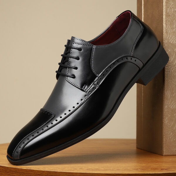 Men's Trendy Non-slip Breathable Leather Shoes