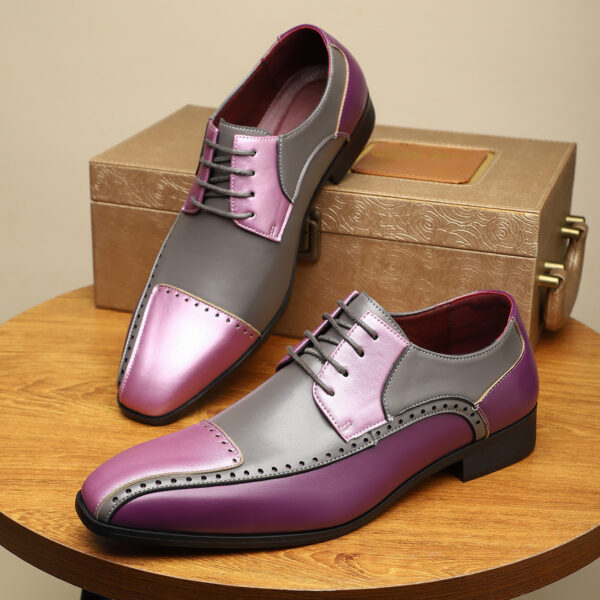 Men's Trendy Non-slip Breathable Leather Shoes