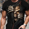 Printed Casual Short-sleeved T-shirt For Men